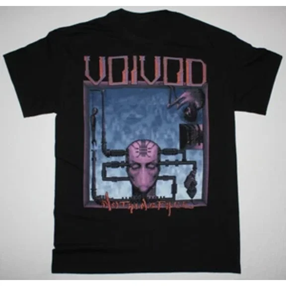 RARE VOIVOD NOTHINGFACE'89 PROGGRESIVE T shirt black Men S-5XL