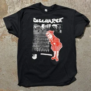 RARE VTG Discharge Shirt Xmas Short Sleeve Gift Adult S-5XL IN0210