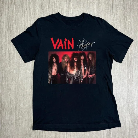 RARE Vain Band No Respect Album Unisex Adult T-Shirt S To 4XL