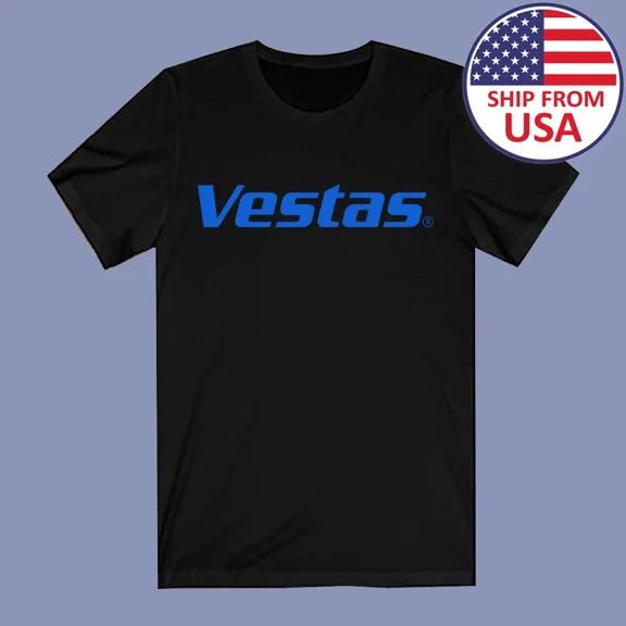 RARE Vestas Wind Energy Men's Black Size S to 3XL