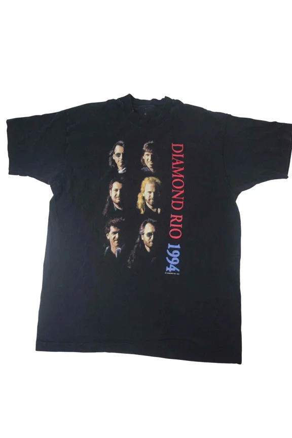 RARE Vintage 1994 Diamond Rio Black Cotton All size S-345XL Unisex T-Shirt HRN218
