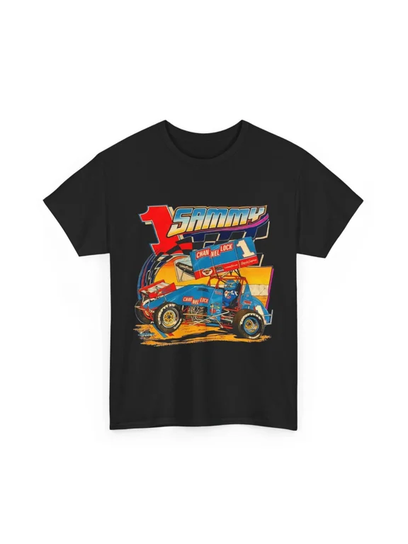RARE Vintage 1998 Sammy Swindell Channellock Sprint Car T-Shirt