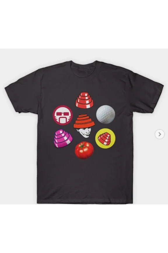 RARE Vintage 90s Vintage Devo Concert Tour Black Men S-234XL T-shirt AG020