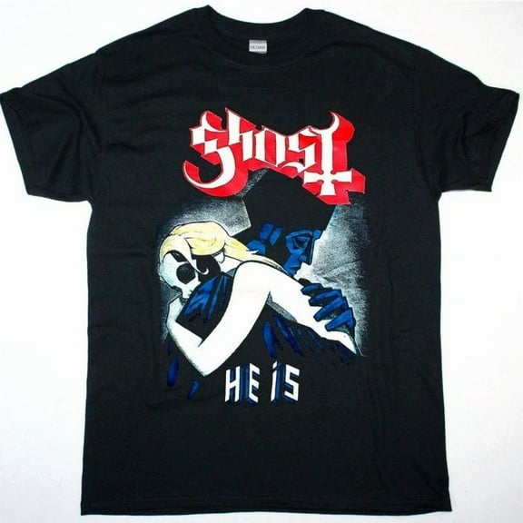 RARE Vintage Ghost Band He Is T-Shirt, Retro Heavy Metal Rock Band Tee