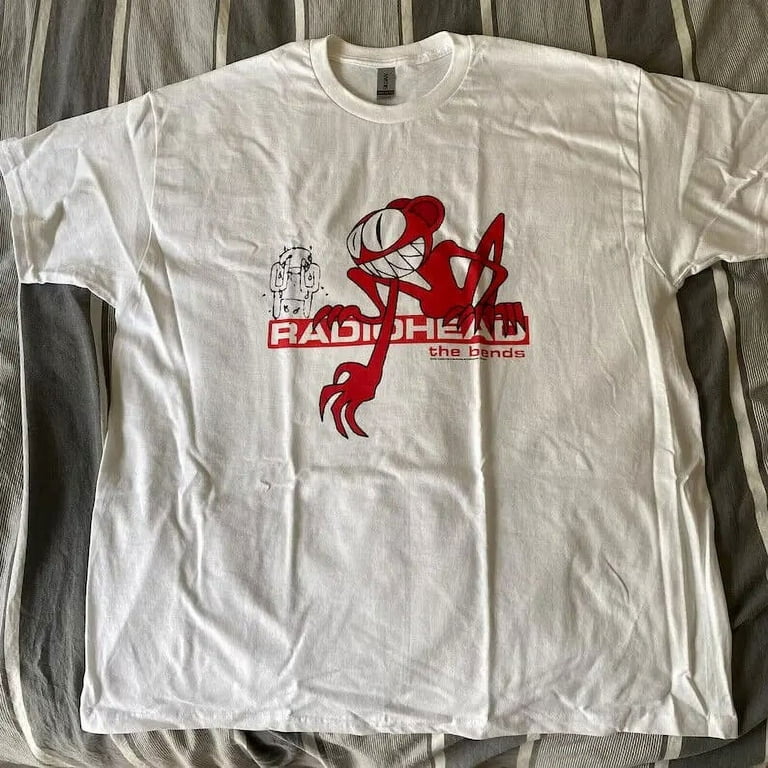 RARE!! Vintage Radiohead T Shirt Radiohead The Bends Album RARE!! Vintage Radiohead T Shirt Radiohead The Bends Album