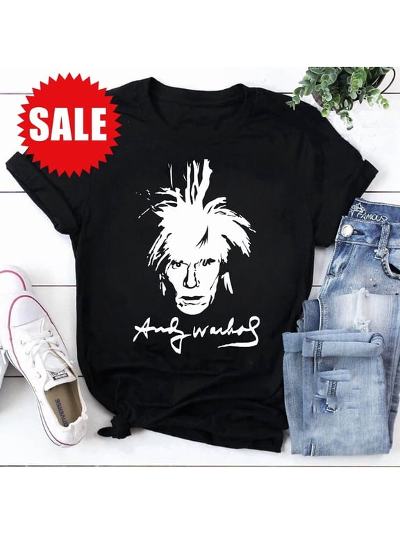 RARE Vtg Andy Warhol Short Sleeve T-Shirt