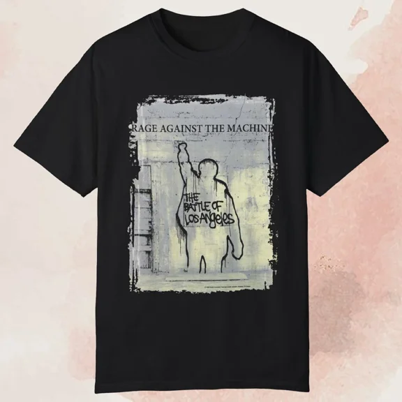 RARE Vtg Rage Against the Machines Band Cotton Black All Size Shirt AG255