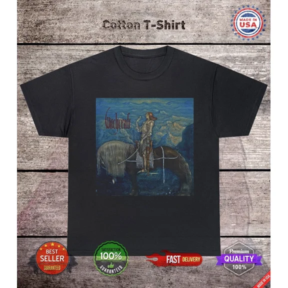 RARE WITCHCRAFT IDAG ALBUM UNISEX BLACK COTTON T Shirt Full Size S-5XL TT988