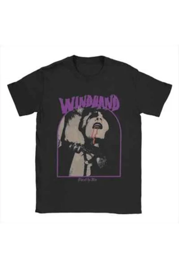 RARE Windhand Men's T Shirt Crazy Tees Short Sleeve Round Neck T-Shirt Cotton Pl