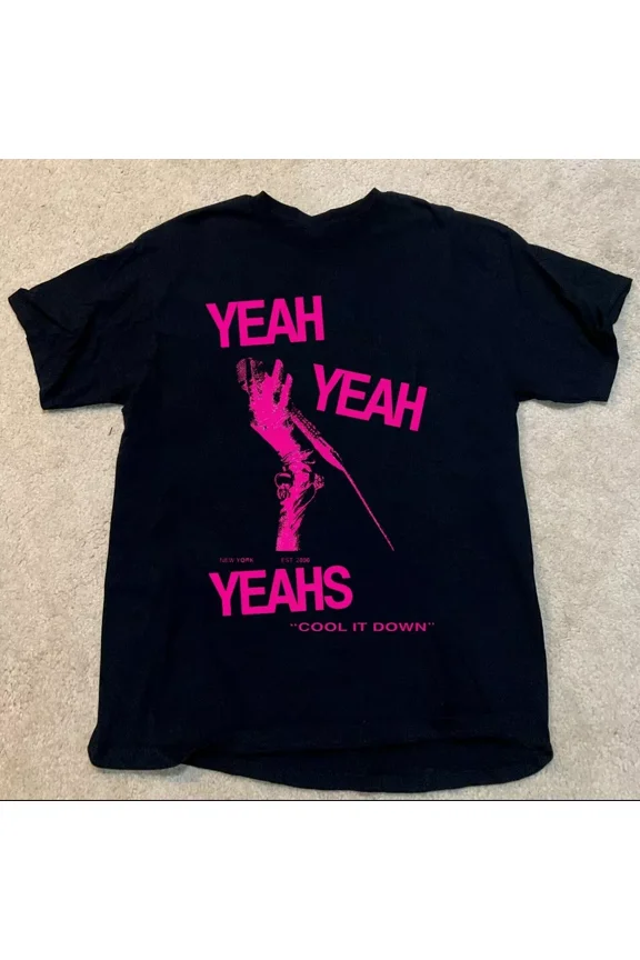 RARE Yeah Yeah Yeahs Cool It Down Cotton Tee S to 5XL T-shirt GC1716
