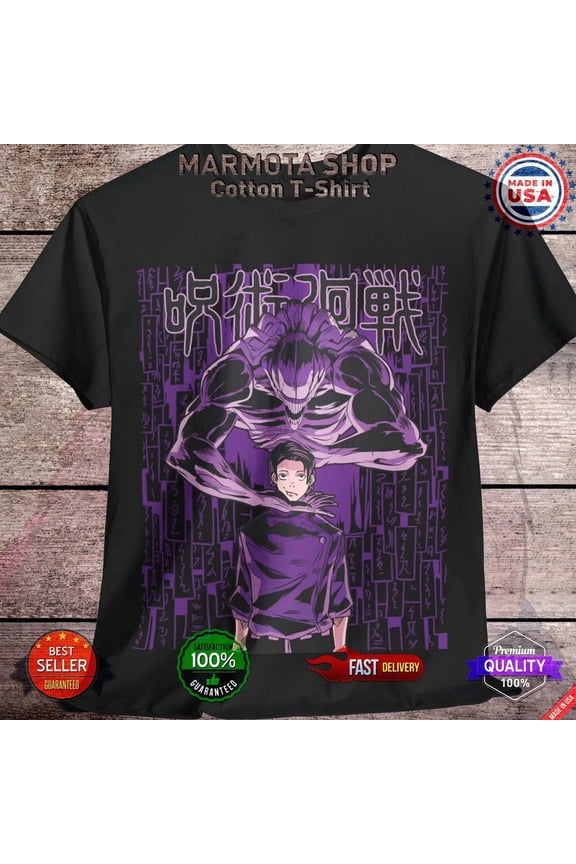 RARE Yuta Okkotsu Jujutsu Kaisen T-Shirt Gojo Satoru Anime Tee Shirt All Size Unisex