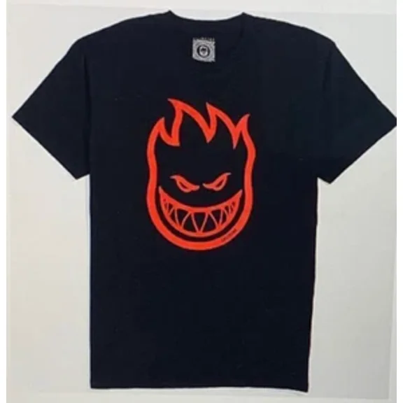 RARE ZUMIEZ Spitfire Bighead Black & Red T-Shirt