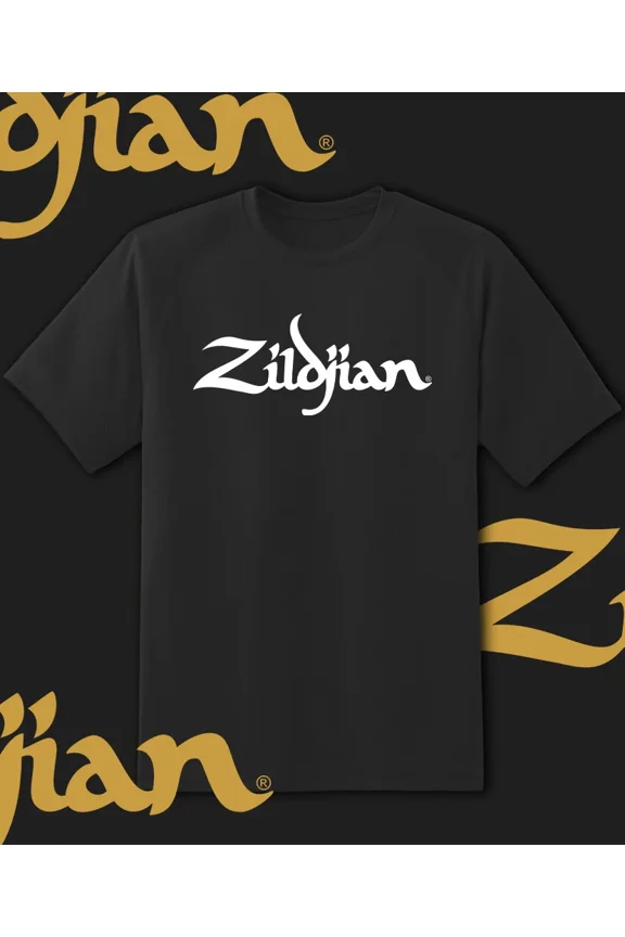 RARE Zildjian Drums Drummer Cymbal T Shirt Youth M - Adult 6XL!