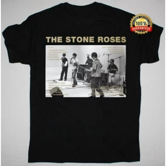 RARE the stone roses made of stone T-shirts Cotton Unisex Tee S-4Xl