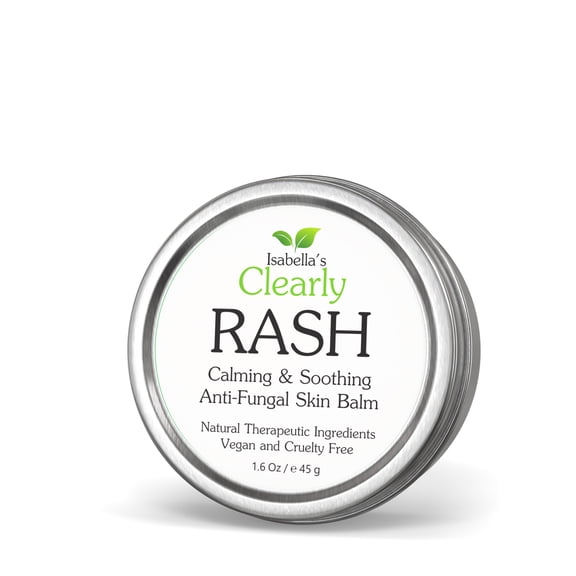 Isabellas Clearly RASH Soothing Skin Balm | Intensive Moisturizing Balm for Dry, Irritated & Compromised Skin | Natural, Vegan, Cruelty Free, Made in USA (1.6 oz)