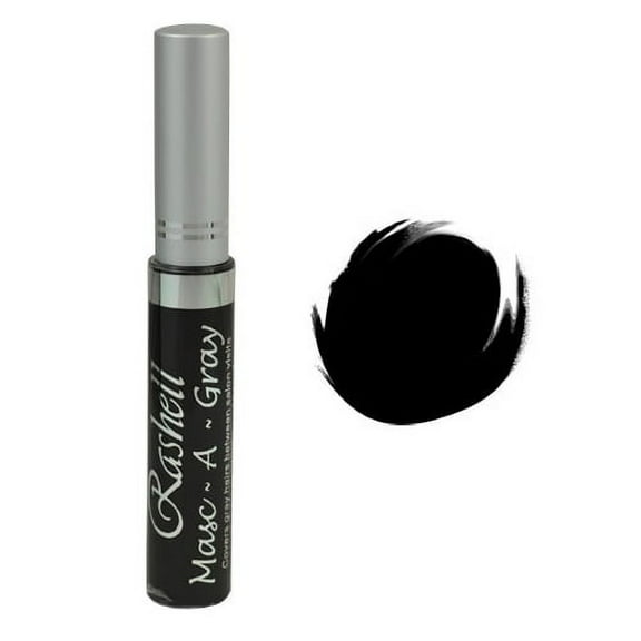 RASHELL Masc-A-Gray Hair Color Mascara - Black