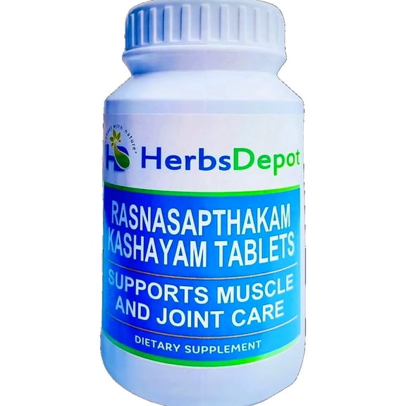 RASNASAPTHAKAM ,  Muscle & Joint Care, Ayurveda Supplement, 100 Tablets