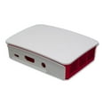 thumbnail image 1 of RASPBERRY-PI - Official Raspberry Pi 3 Case, Red and White, 1 of 2