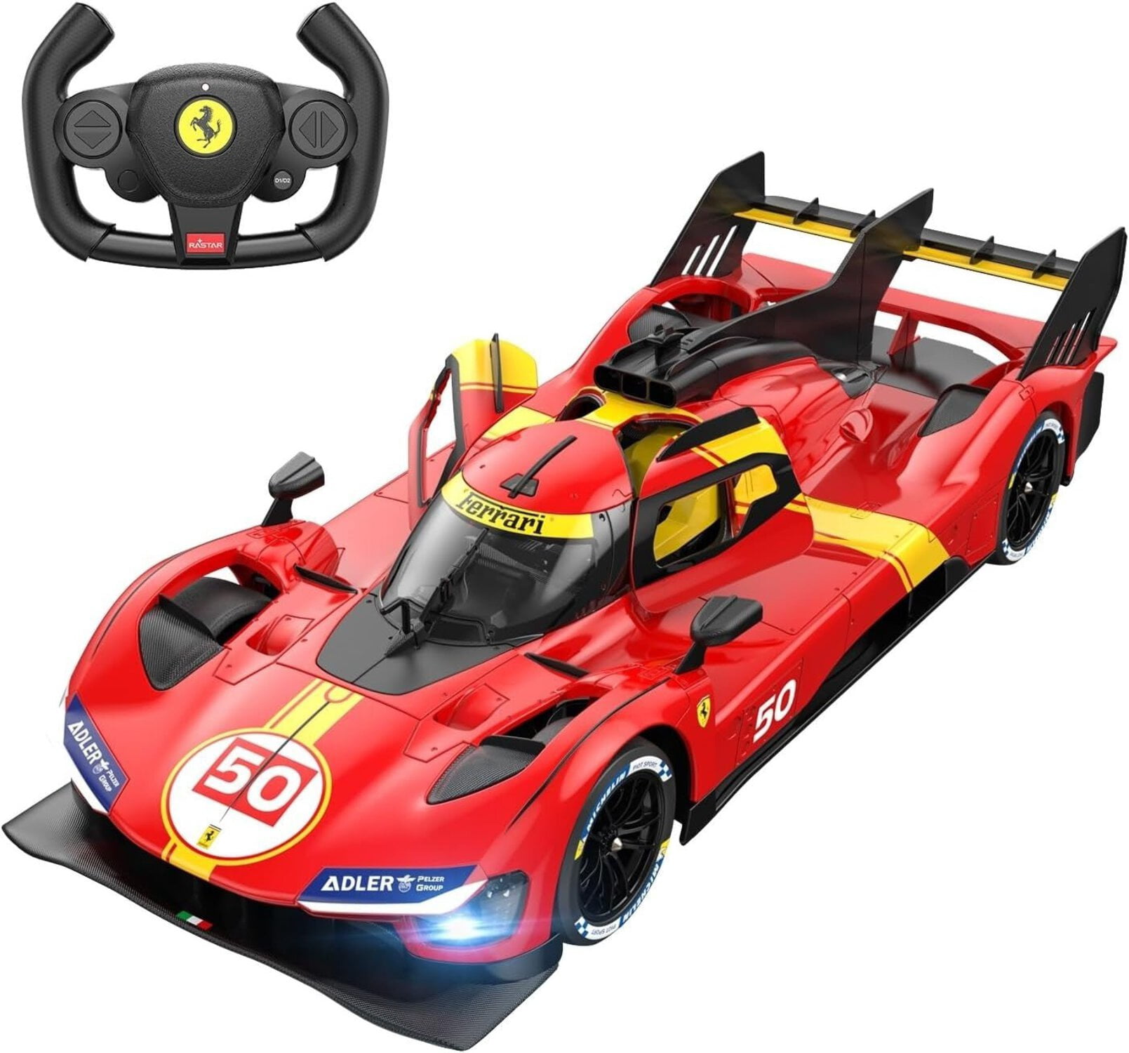 RASTAR RC Car 1/14 Scale 2.4Ghz Ferrari 499P #50 Le Mans Champion