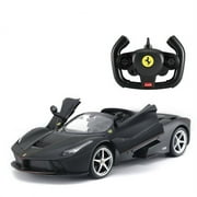 RASTAR RC Car 114 Scale 2.4Ghz Ferrari LaFerrari Aperta RC Drift Car Radio Remote Control R/C Toy Car Model Vehicle Black