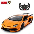 thumbnail image 1 of RASTAR RC Car 1/14 Scale 2.4Ghz Lamborghini Aventador SVJ Radio Remote Control R/C Toy Car Model Vehicle (Orange), 1 of 6