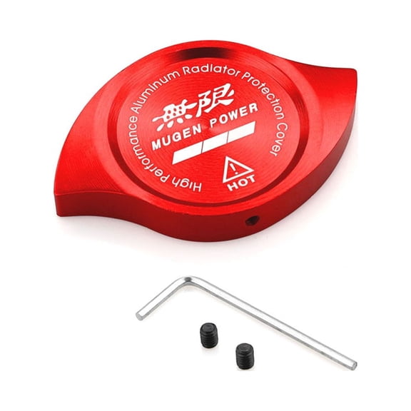 RASTP Red Aluminum Radiator Cap Cover Fit for HONDA Accord Civic CR-V CR-Z CRX CAP007