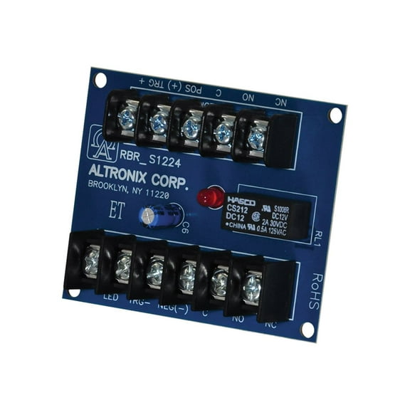 RATCHET RELAY 12/24VDC DPDT 2A