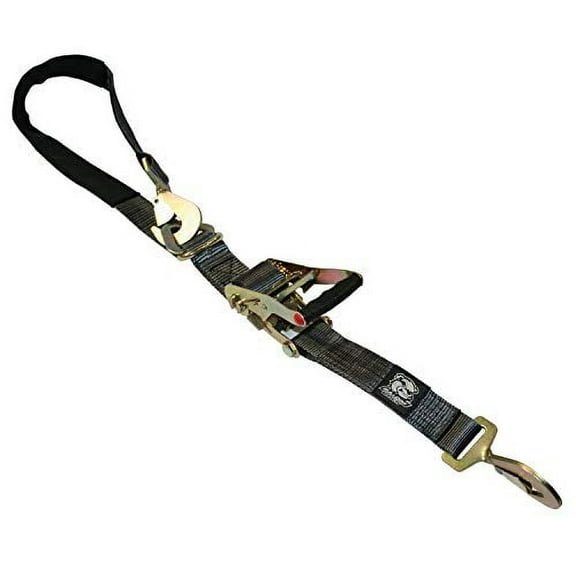 RATCHETING AXLE STRAP, 2INX10FT 10KBS ASSEMBLY BREAKING STRENGTH