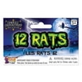 thumbnail image 1 of Lot 10 Black Halloween Decor Plastic Rats, 1 of 2