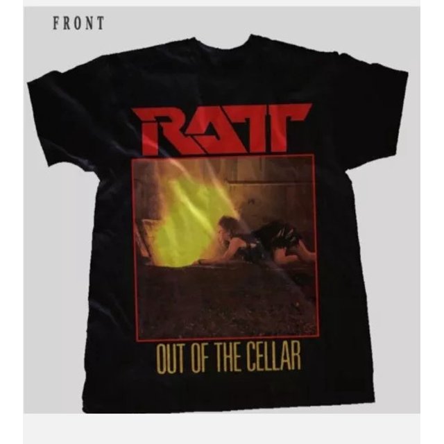 RATT Out of the Cellar American Heavy Metal Band TShirt