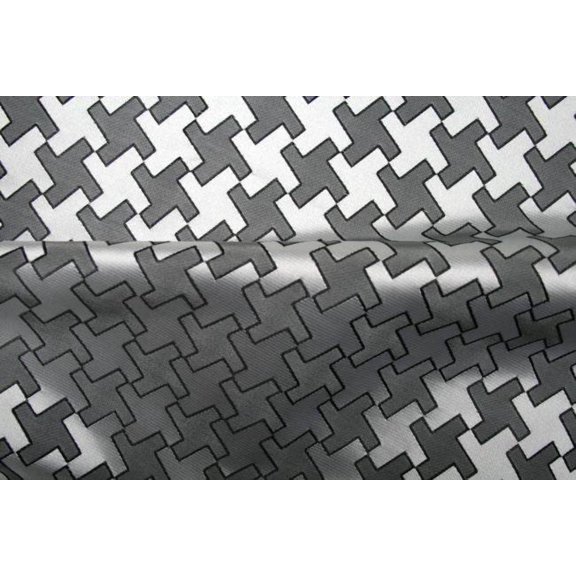 RATTLE Jacquard Fabric, 58 Inch. in Width, | Home Decor, Ebony / Sample 3x3 Inch