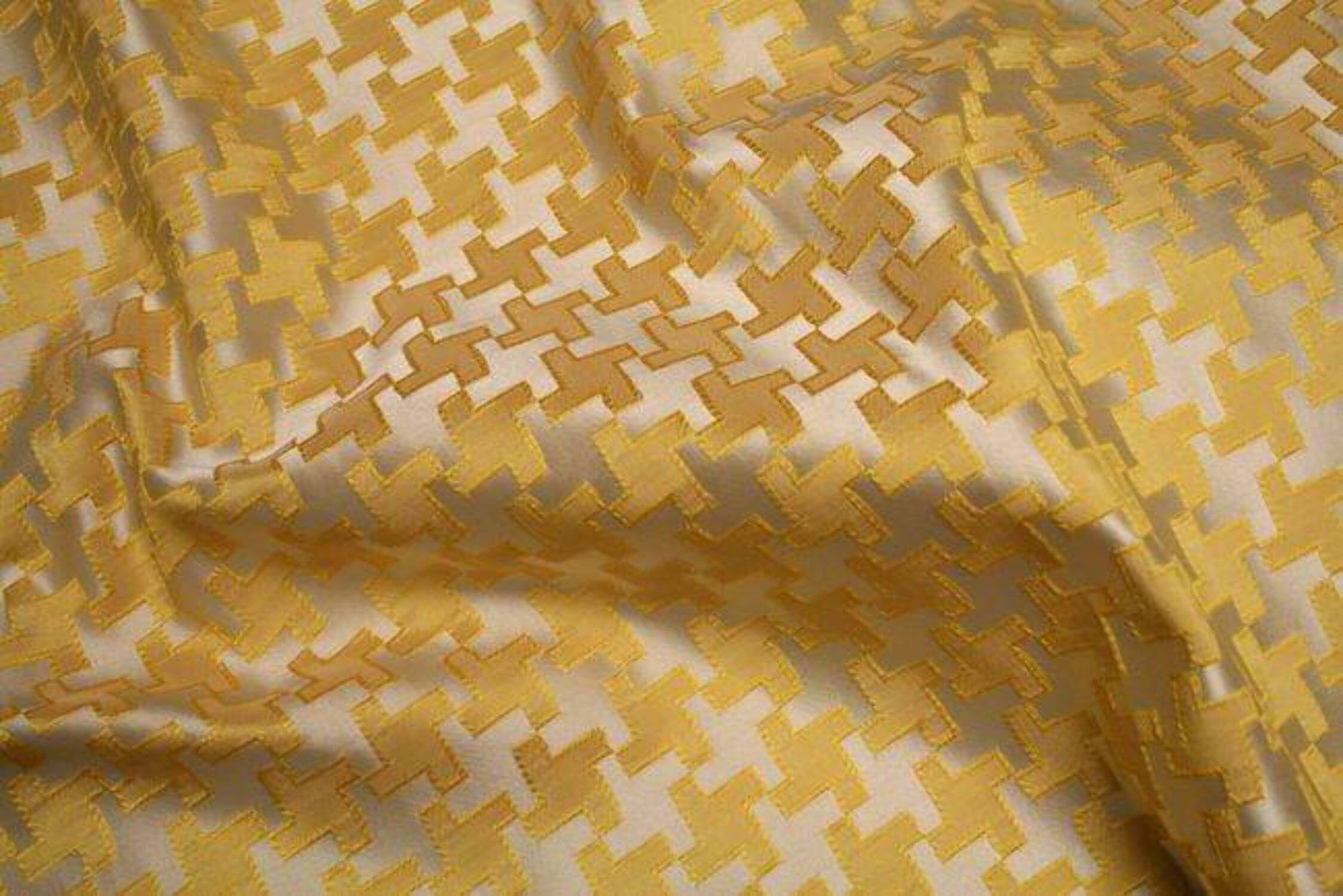 RATTLE Jacquard Fabric, 58 Inch. in Width, | Home Decor, Mustard ...