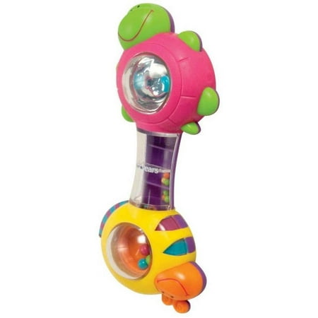First Years Lc23098 Assorted Colors Shakin' Shell Rattle