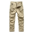 RATTOYY Cargo Pants For Men Fashion Color With Multiple Pockets Washed