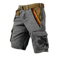 RATTOYY Cargo Shorts For Men Stylish Summer German Flag Loose Outdoor