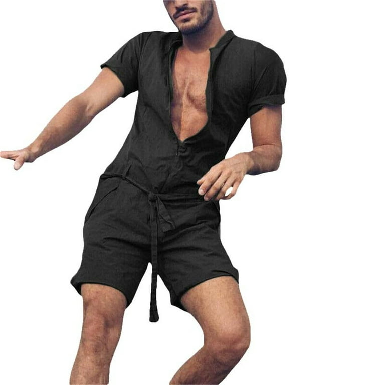 Mens two piece jumpsuit shop