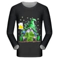 thumbnail image 1 of RATTOYY Mens T Shirts Tee Fashion Personality Simple Fashion Printed Long Sleeve Crew Neck Loose Casual T Shirt Mens Outdoor Tops, 1 of 2