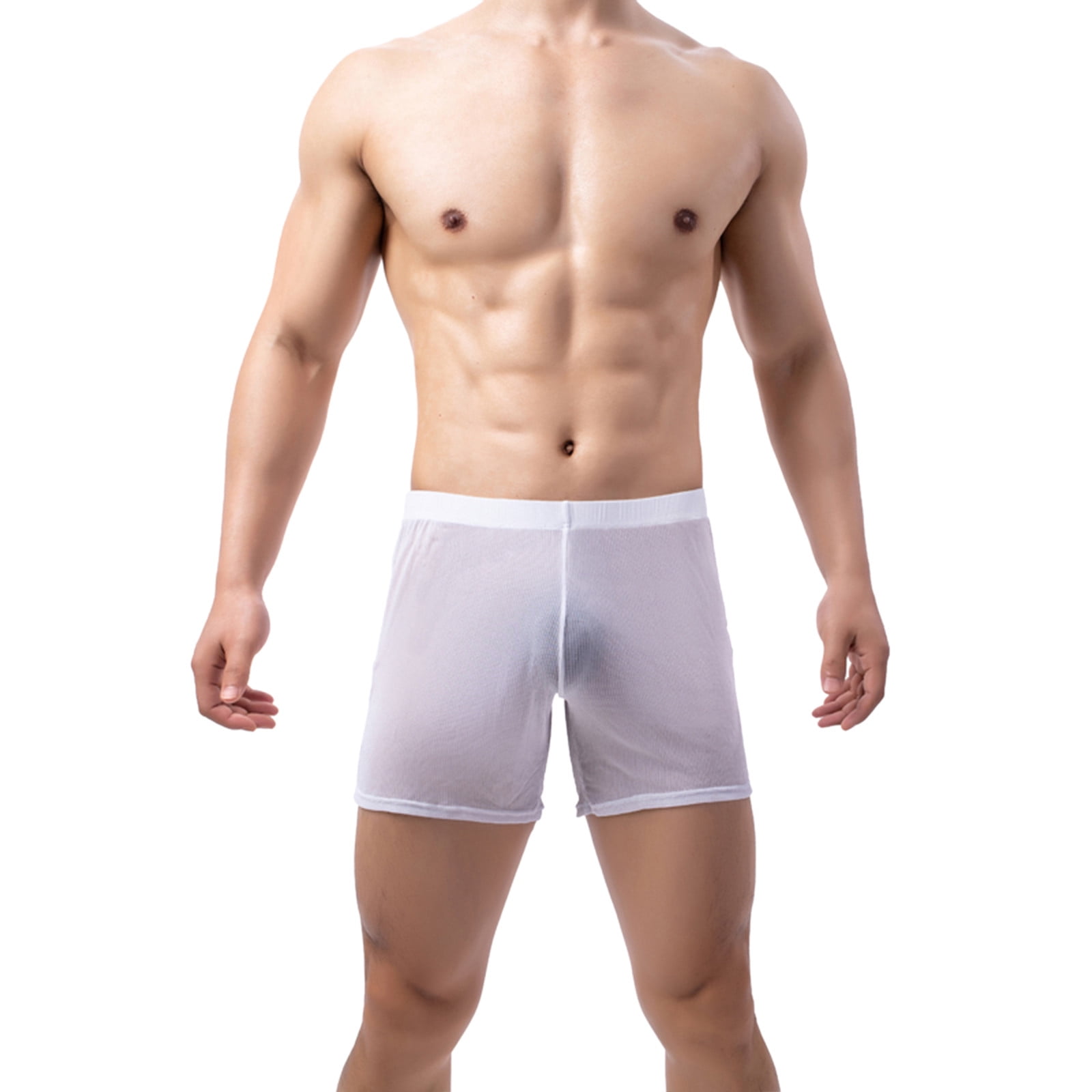 RATTOYY Mens Underwear Boxer Briefs Ride Up Pants Male Undies