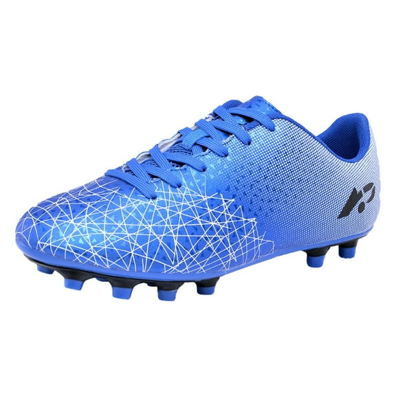 RATTOYY Outdoor Firm Ground Kids Soccer Cleats Athletic Football Shoes For Boys Girls Training Toddler Big Kid Baby Children Cute First Walker