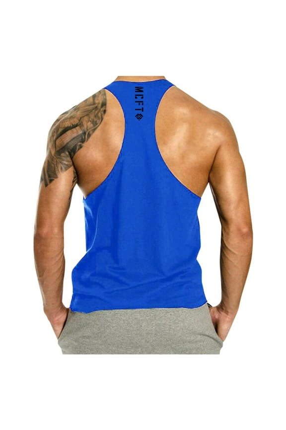 Tank Tops Men Comfy Workout Stringer Fitness Performance Muscle Gym Training Bodybuilding Trendy Casual Comfort Tank Shirts