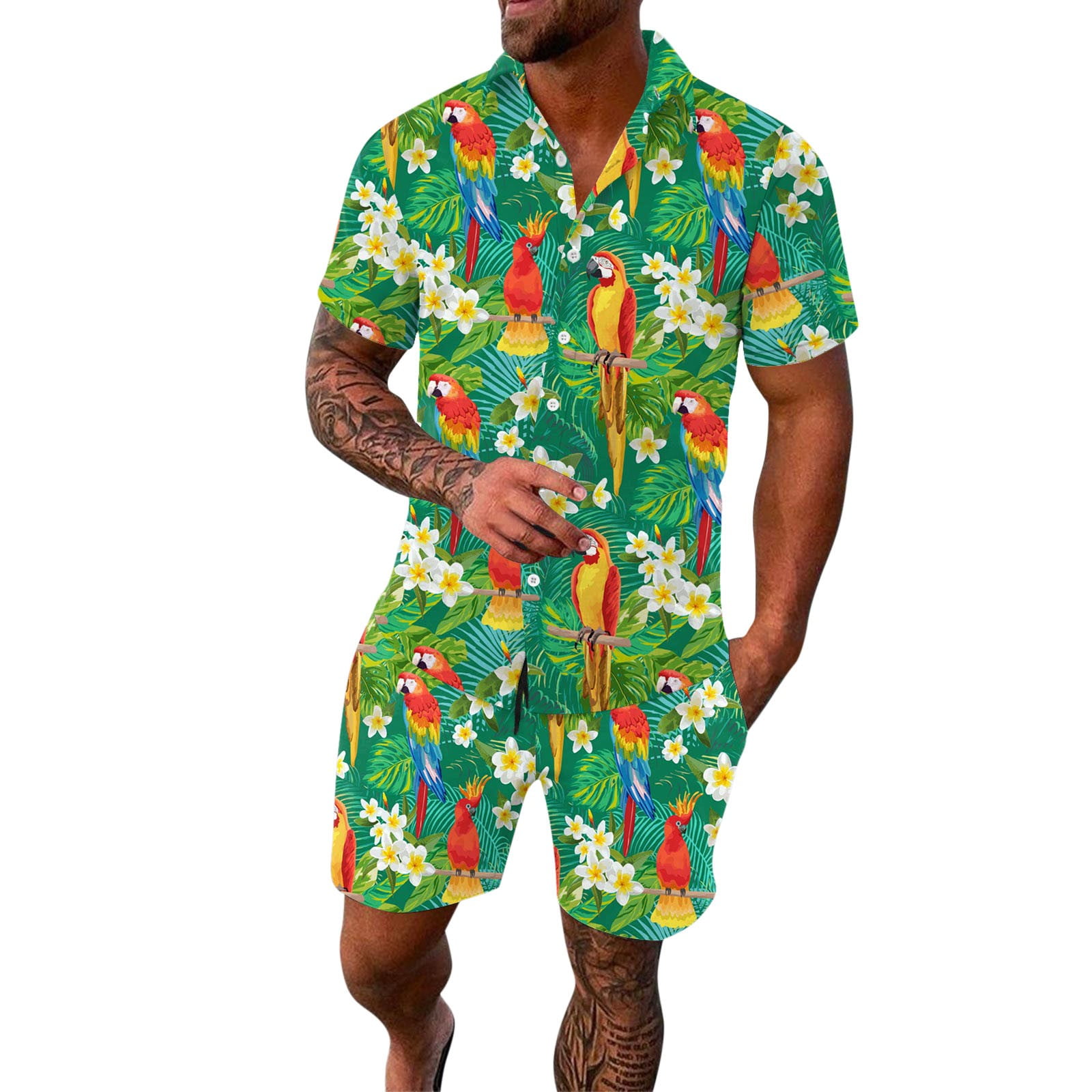 heren korte sets 2-delige outfits - Heren Zomer Trainingspak