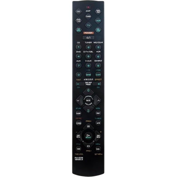RAV206 Replacement Remote Control Commander fit for Yamaha AV Receiver HTR-5440 HTR-5450 HTR-5450RDS RXV-420