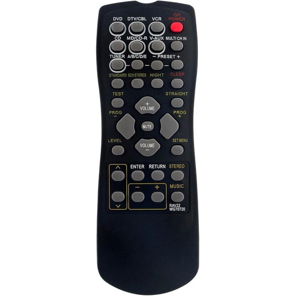 RAV22 New Replacement Remote fit for Yamaha AV Receiver RX-V350 RX-V359 HTR5930 HTR5940