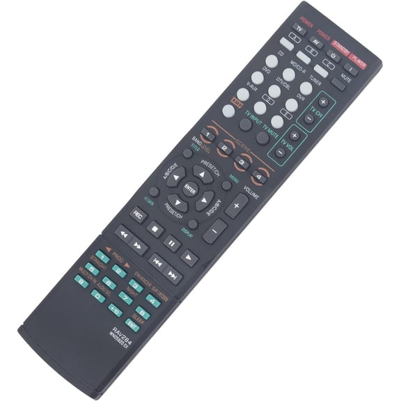 RAV284 Replacement Remote Control Commander fit for Yamaha AV Receiver HTR-6230 HTR-6130 RX-V365 RX-V365BL