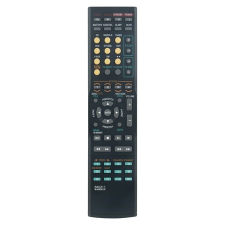 RAV311 WJ40930 Remote Control for Yamaha HTR-6030 RX-V361 YHT-280BL YHT-380