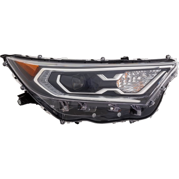RAV4 HYBRID 19-21 HEAD LAMP RH Assembly LED w/o Adaptive Headlight US Built CAPA