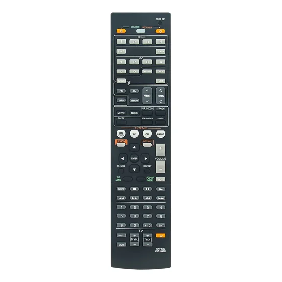 RAV432 Replacement Remote Control Commander fit for Yamaha AV Receiver RX-V471 HT-R4064 RX-V571 HTR-4064
