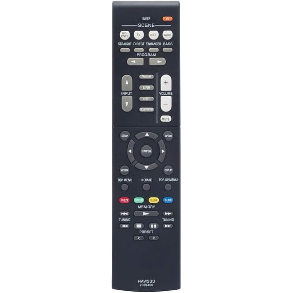 RAV533 Replacement Remote Control Commander fit for Yamaha AV Receiver RX-V479 RX-V579 RX-V481 RX-V481D