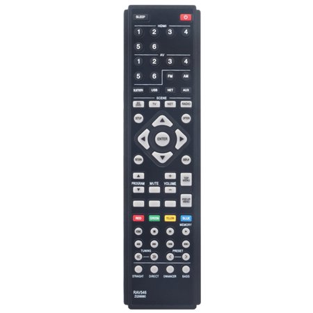 RAV546 ZQ56680 Replace Remote for Yamaha AV Receiver RX-A550 RX-S601D RX-S601