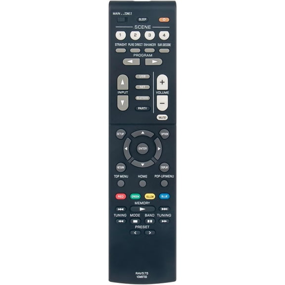 RAV575 New Replacement Remote fit for Yamaha AV Receiver RXV6A TSR700 RXV6ABL TSR700BL